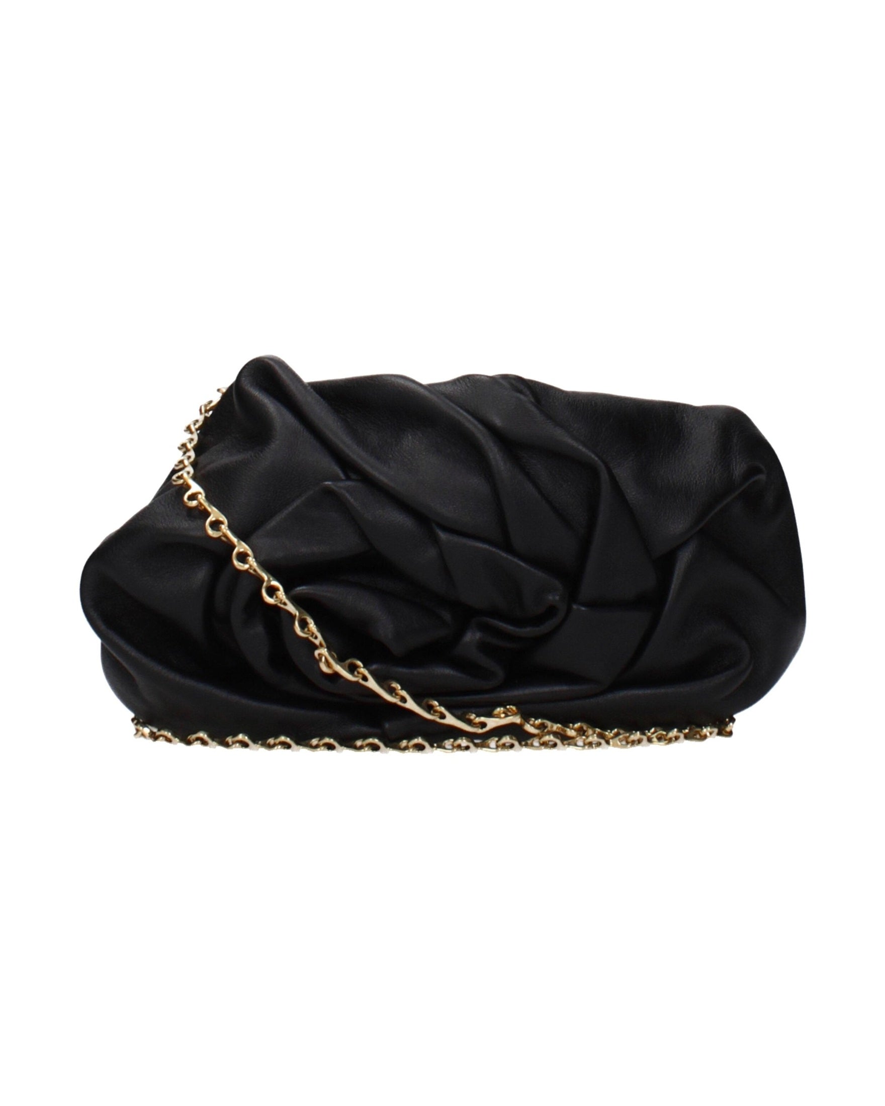 Burberry Black Leather Clutch Bag Glam Steals
