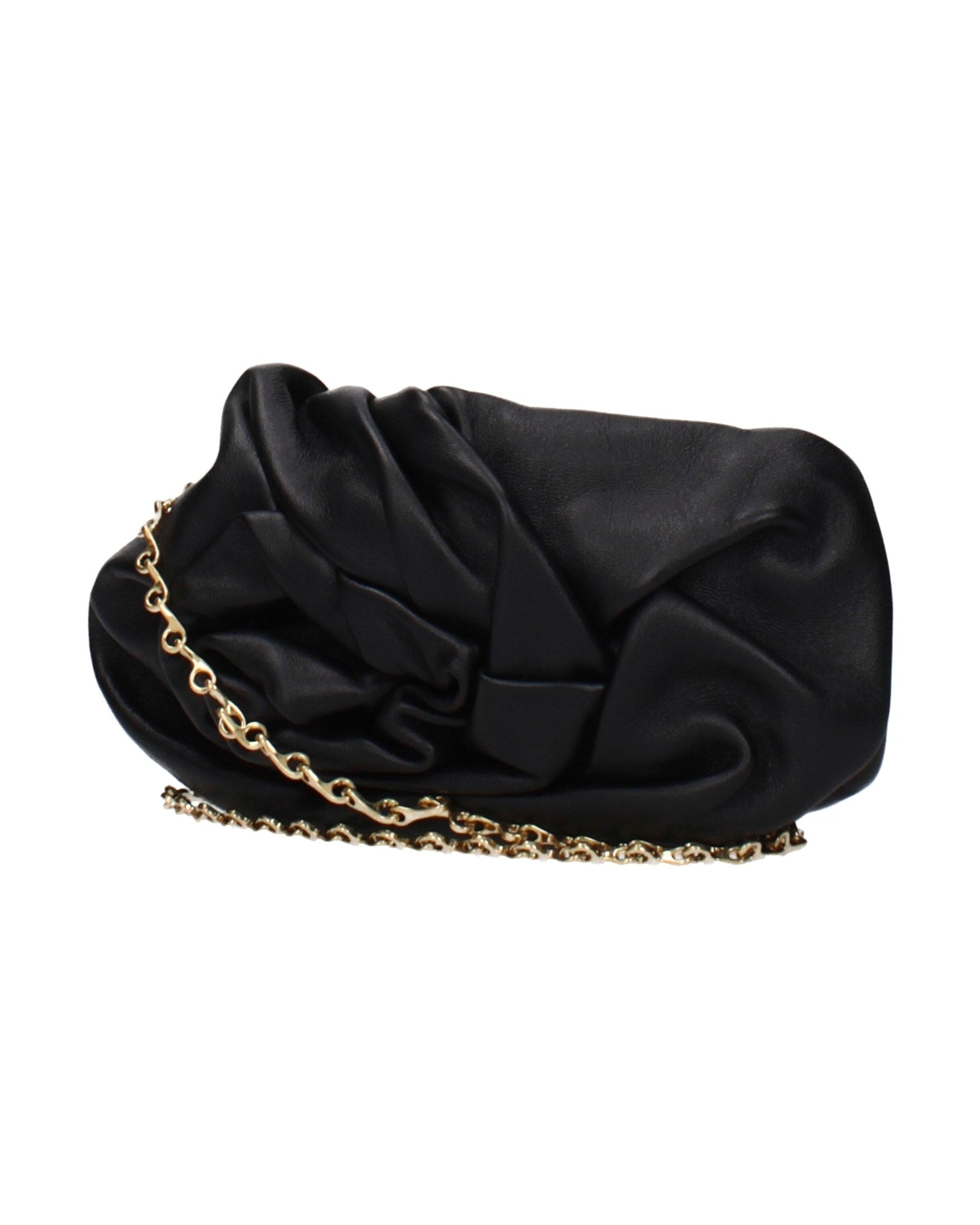 Burberry Black Leather Clutch Bag Glam Steals