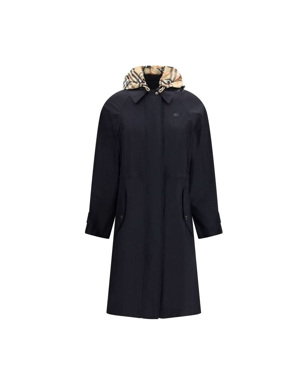 Burberry Black Polyamide Coat