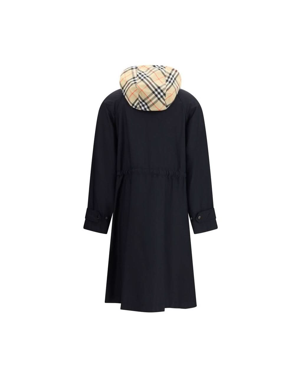 Burberry Black Polyamide Coat