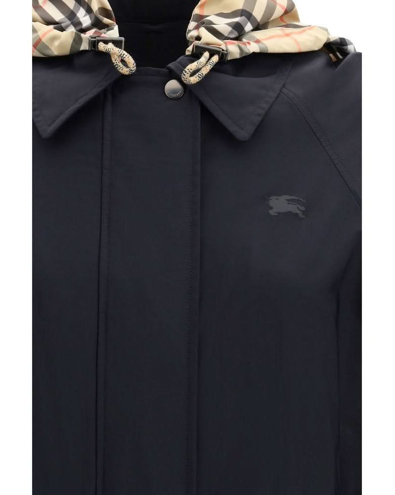 Burberry Black Polyamide Coat