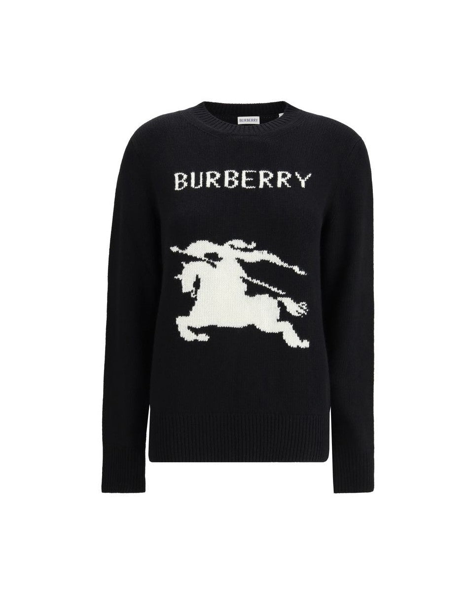 Burberry Black Wool Sweatshirt Glam Steals