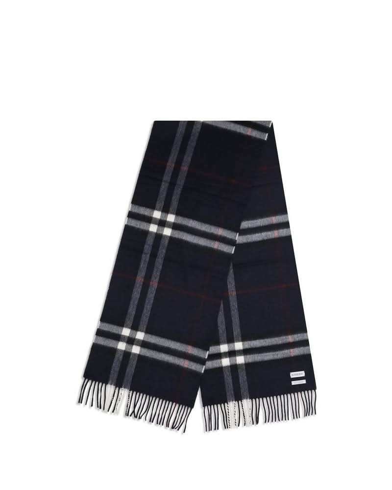 Burberry Blue Cashmere Scarf Scarves & Shawls