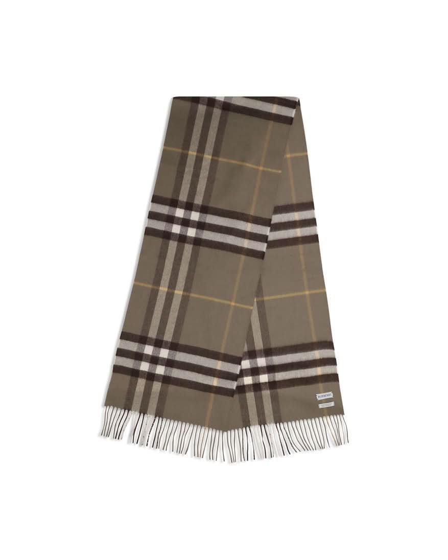Burberry Brown Cashmere Scarf Scarves & Shawls
