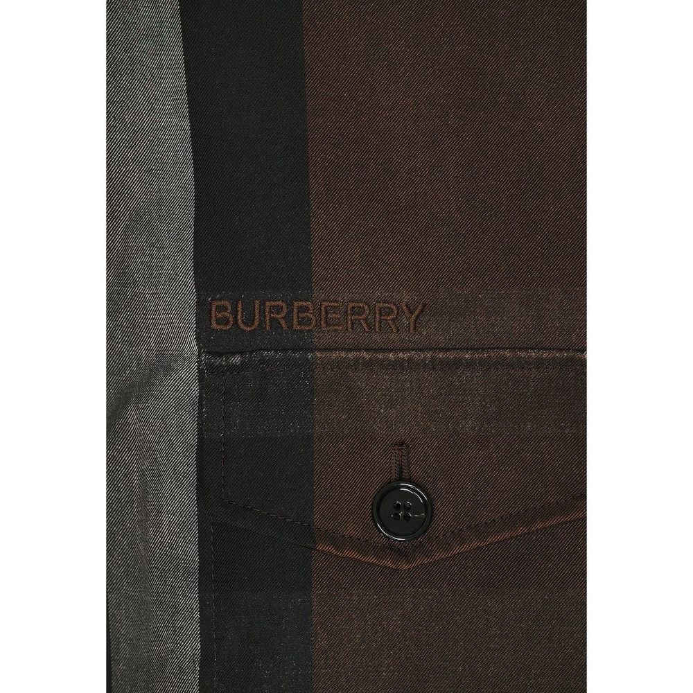 Burberry Brown Cotton Parka Glam Steals