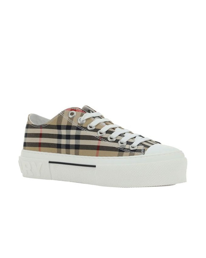 Burberry Brown Rubber Low Top Sneakers Glam Steals