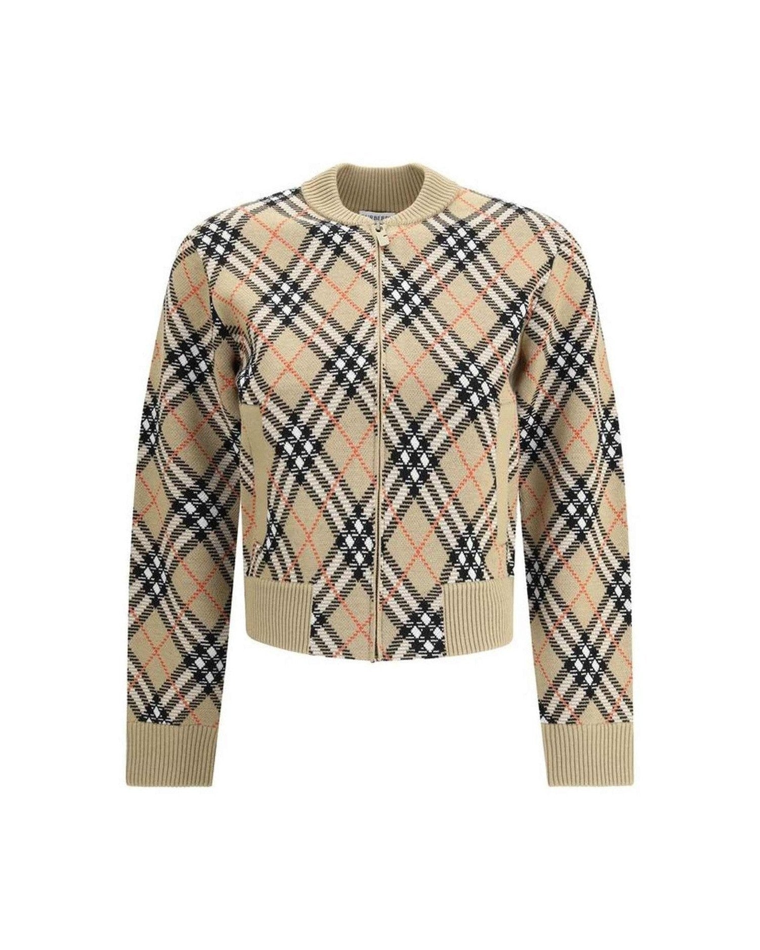 Burberry Check Cardigan Glam Steals