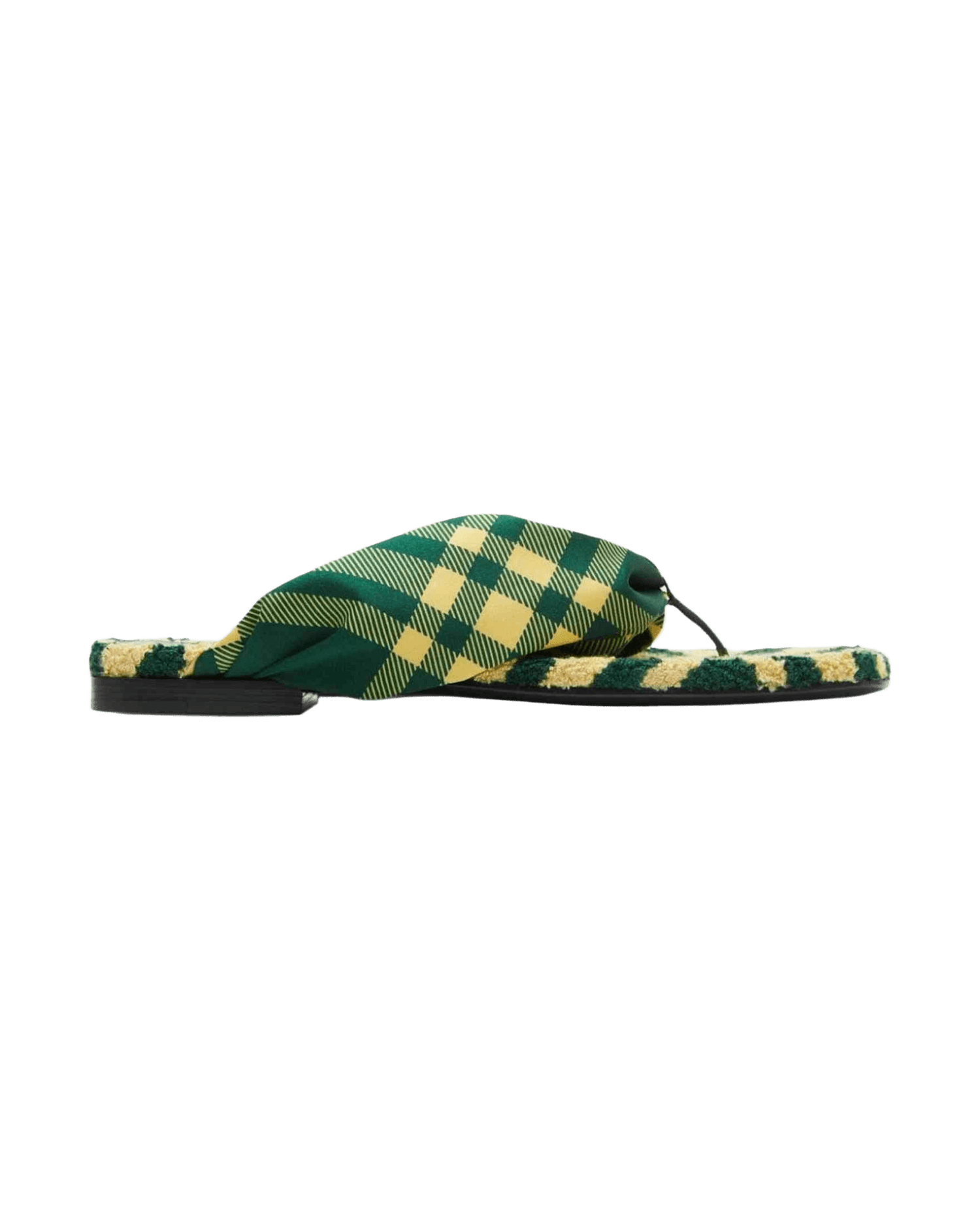 Burberry Check Pool Flat Slides Glam Steals