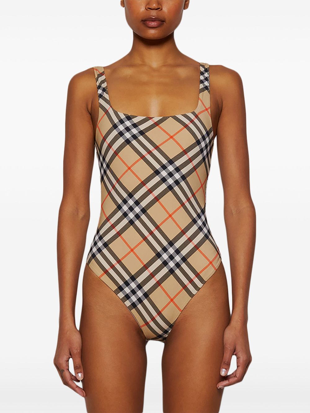 Burberry Check Swimsuit Glam Steals