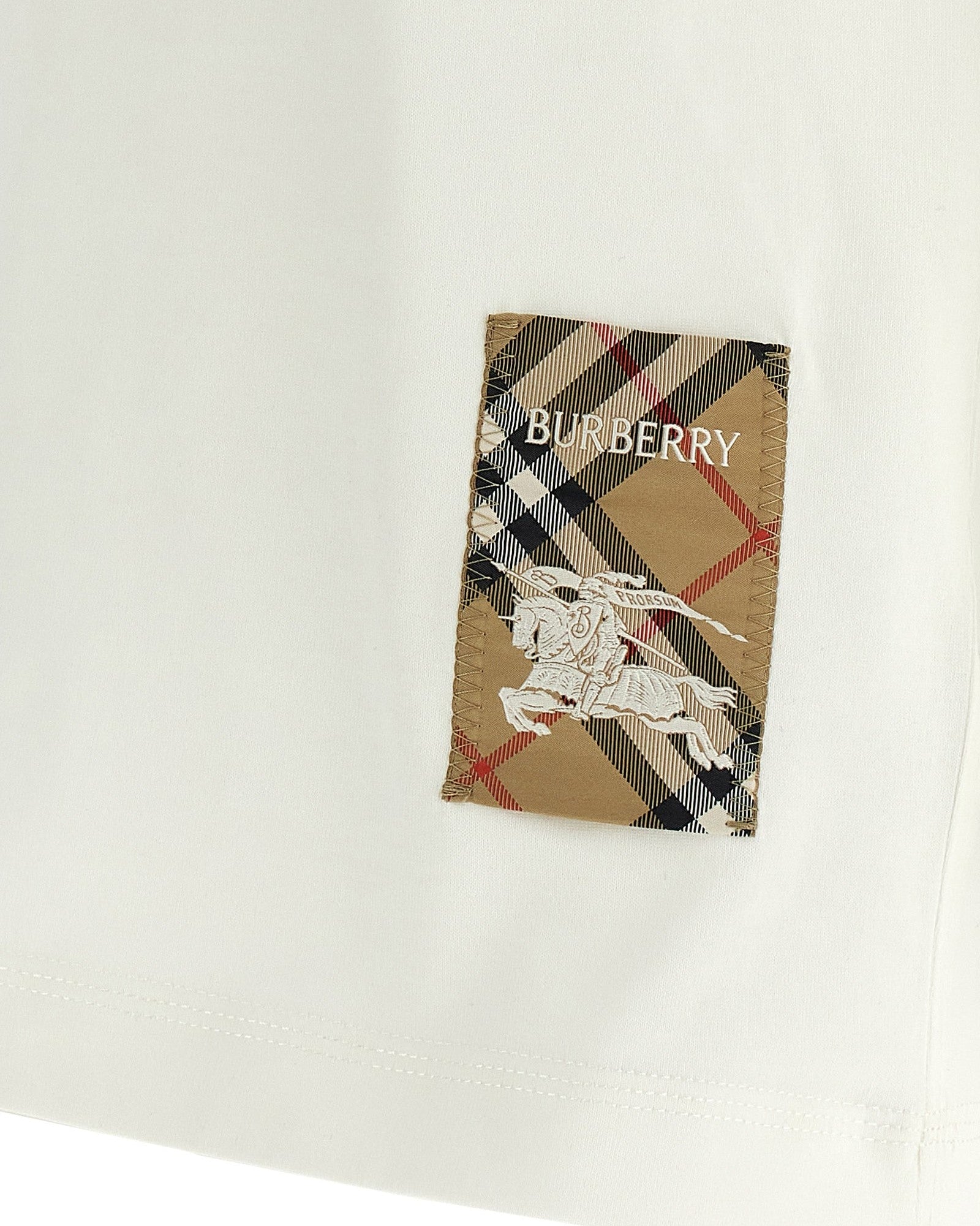 Burberry Check T-shirt Glam Steals