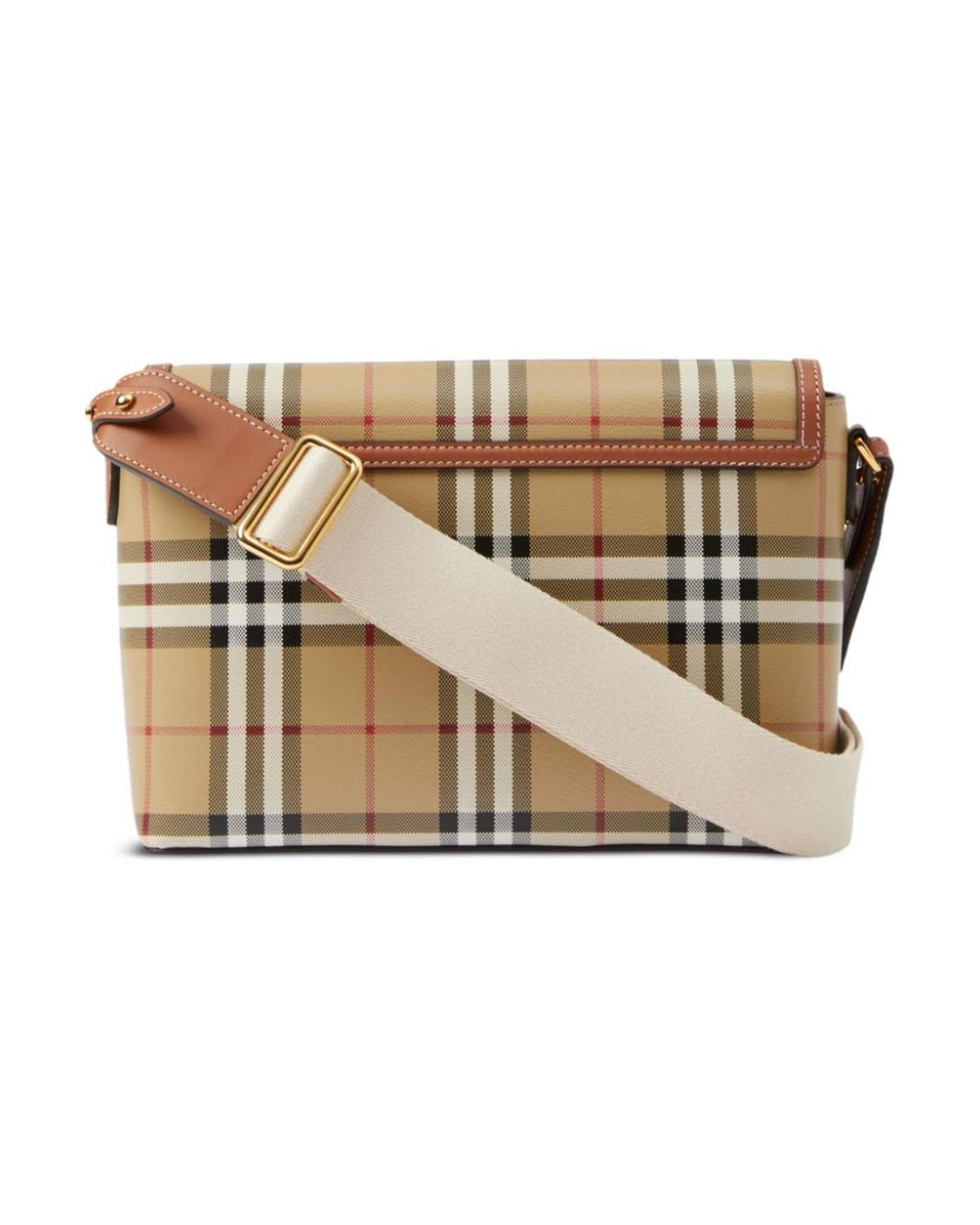 Burberry Checked Note Shoulder Bag Glam Steals