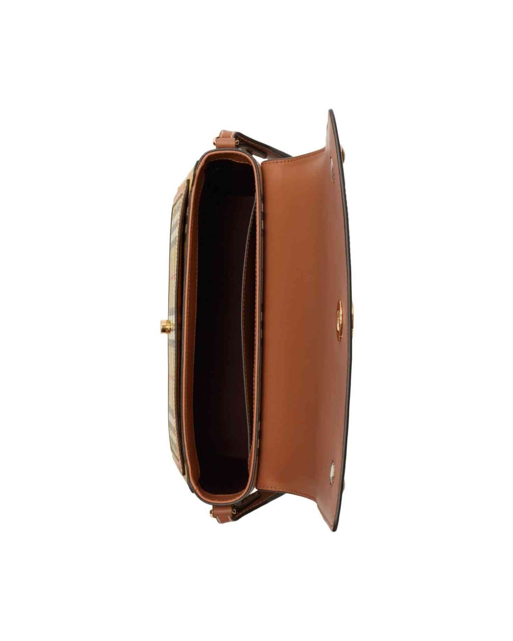 Burberry Checked Note Shoulder Bag Glam Steals