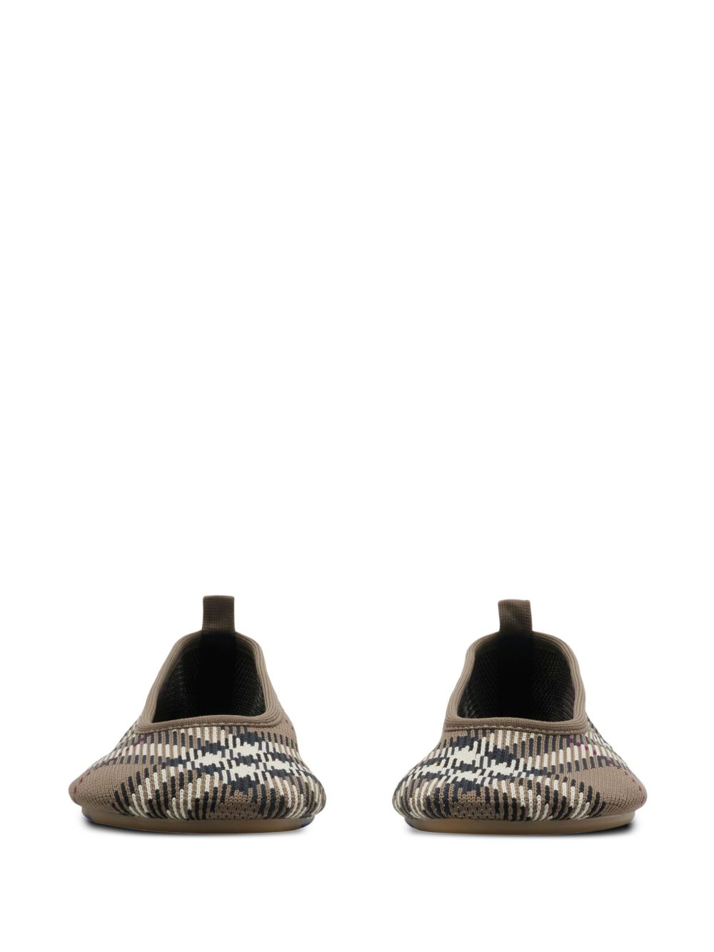 Burberry Checkered Ballerina in Jacquard Glam Steals
