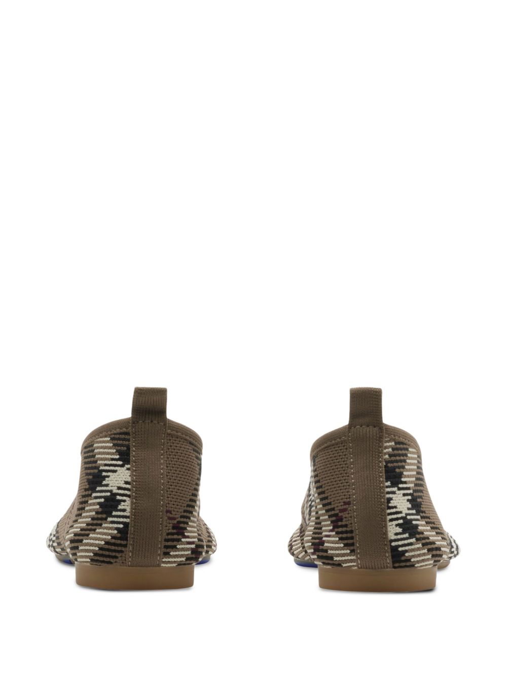 Burberry Checkered Ballerina in Jacquard Glam Steals