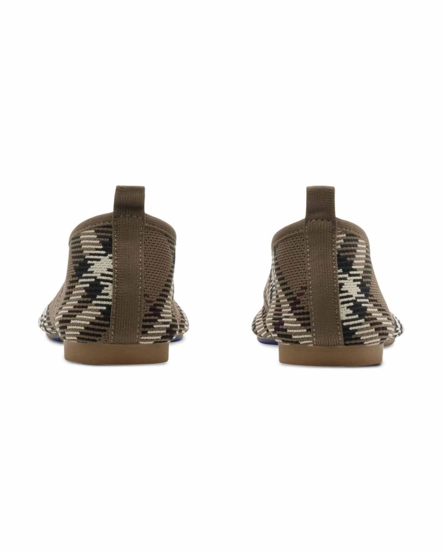 Burberry Checkered Ballerina in Jacquard Glam Steals