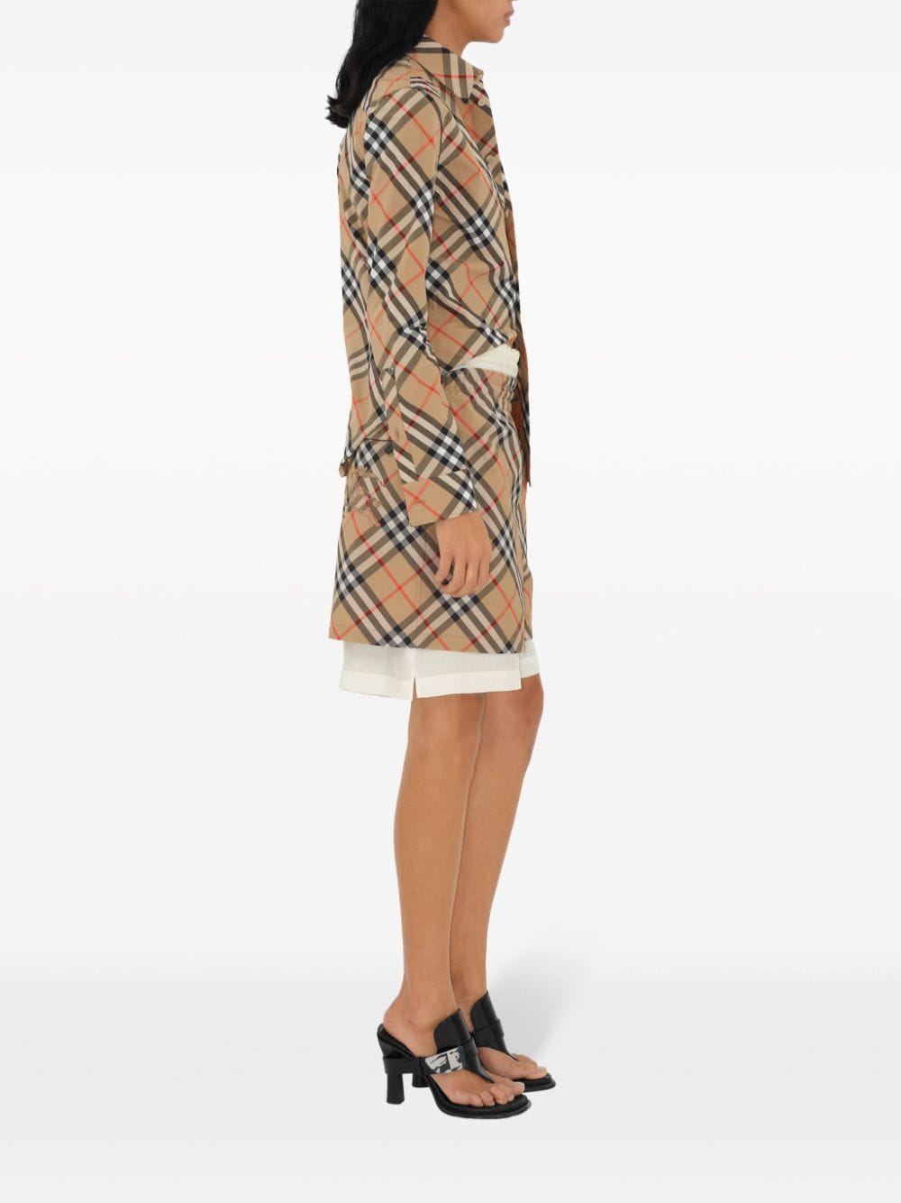 Burberry Checkered Shirt Glam Steals