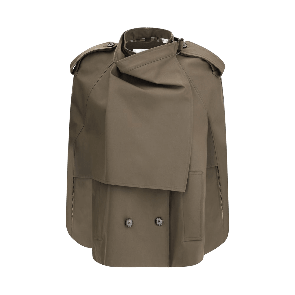 Burberry Cotton Cape Glam Steals