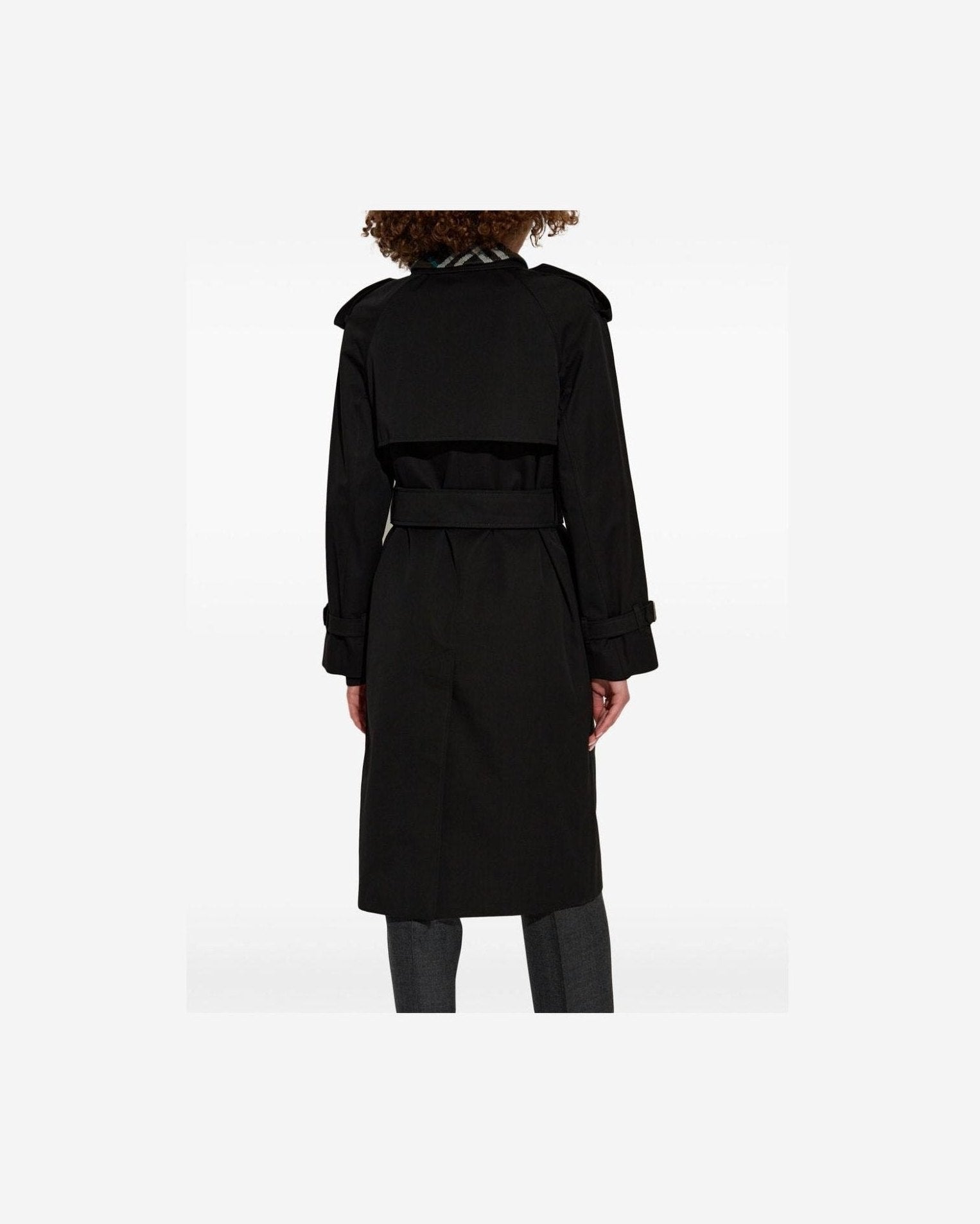 Burberry Detachable Collar Trench Coat Glam Steals