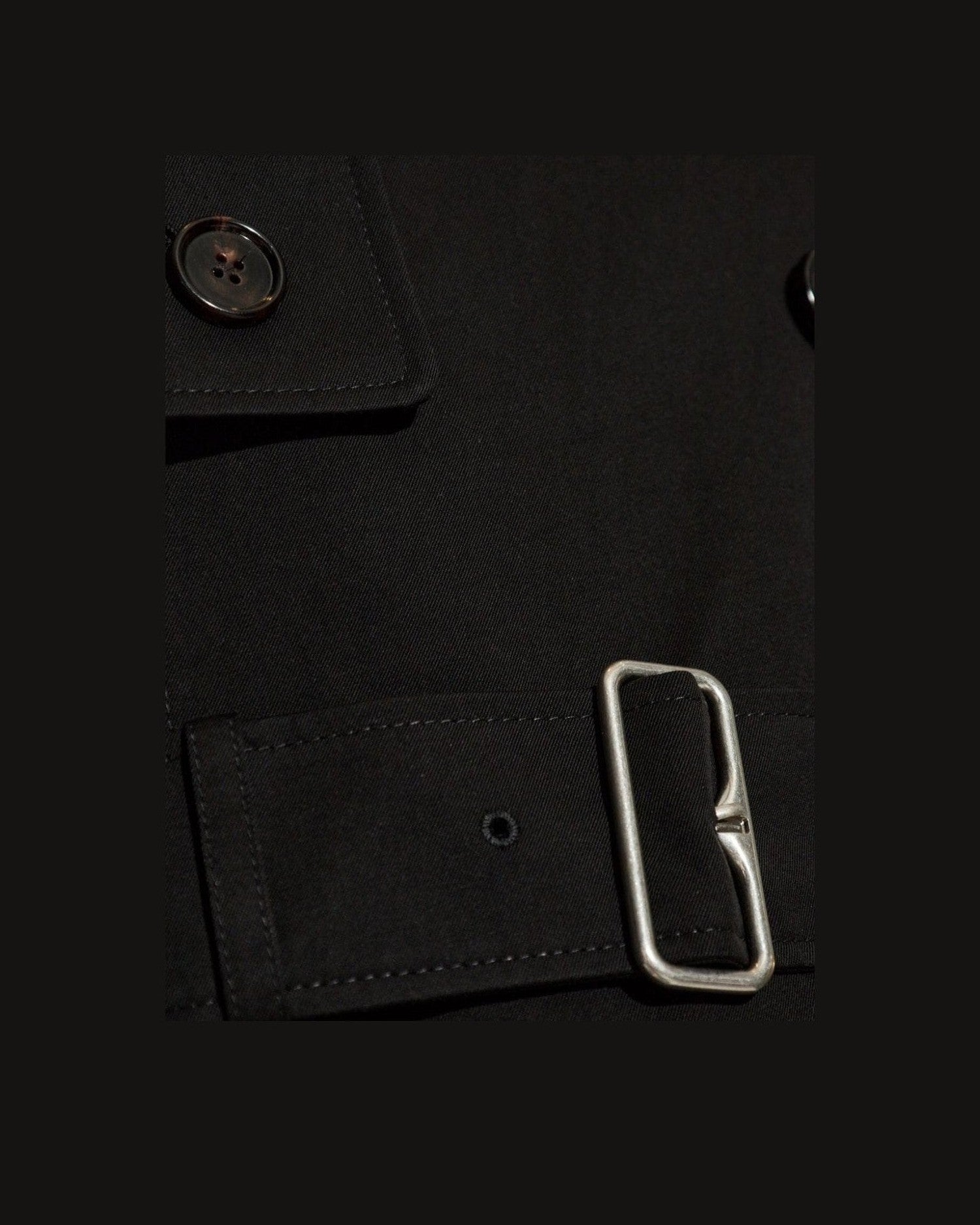 Burberry Detachable Collar Trench Coat Glam Steals