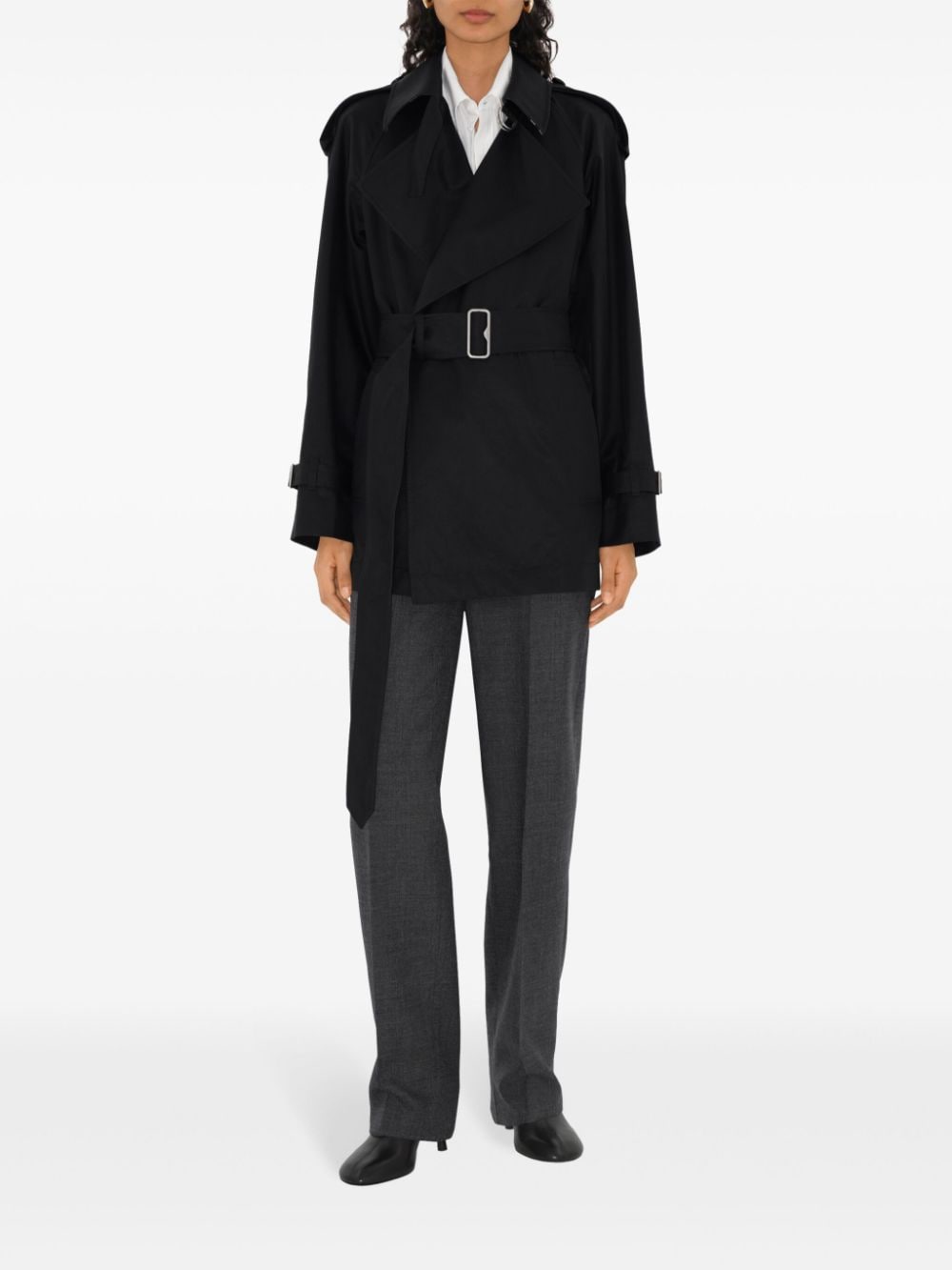 Burberry Gabardine Trench Jacket Glam Steals
