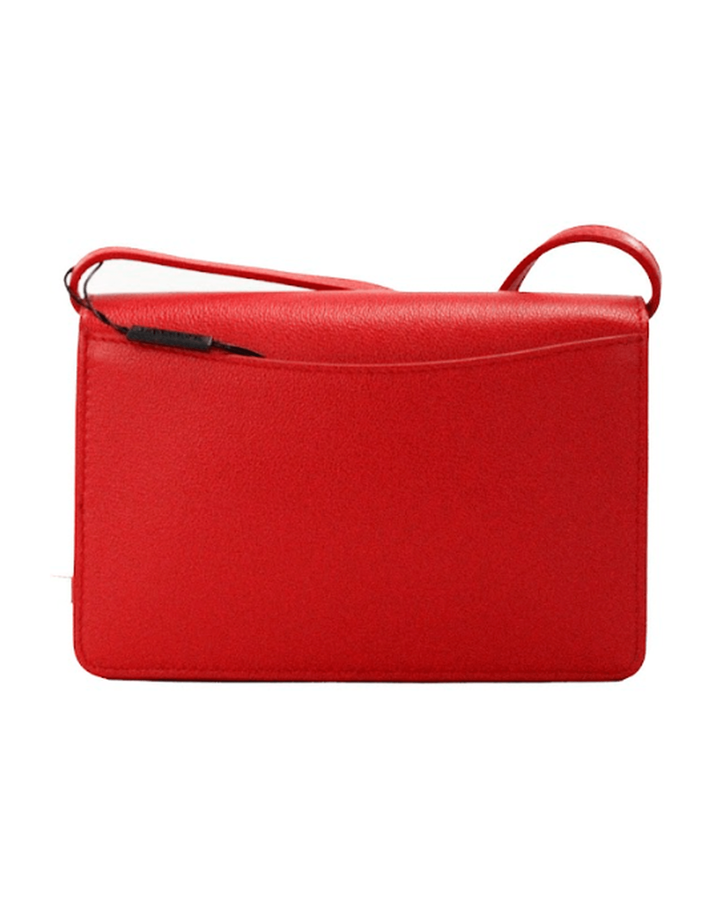 Burberry Hampshire Small Embossed Logo Smooth Leather Crossbody Red Bag Glam Steals