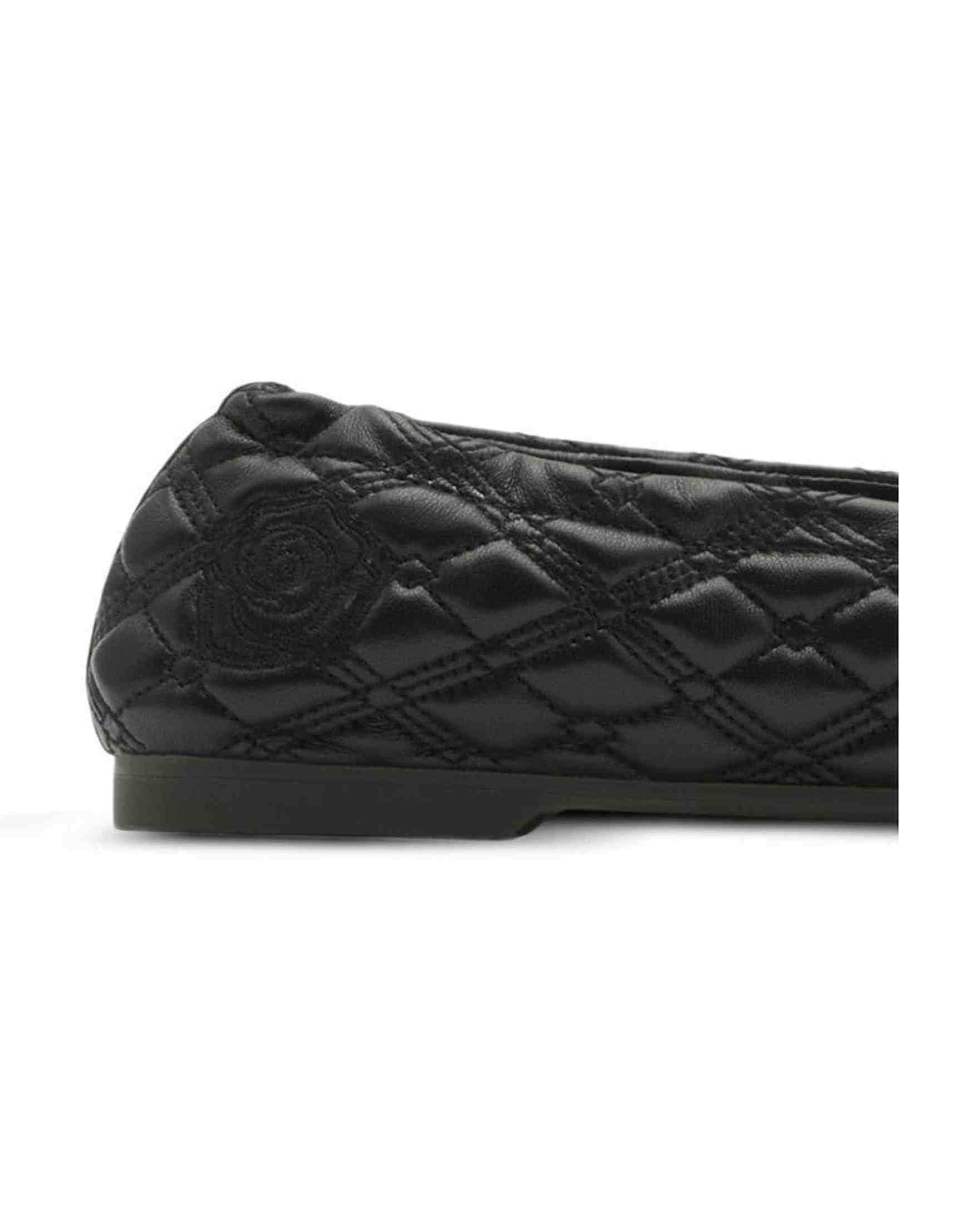 Burberry Leather Sadler Ballerinas Glam Steals