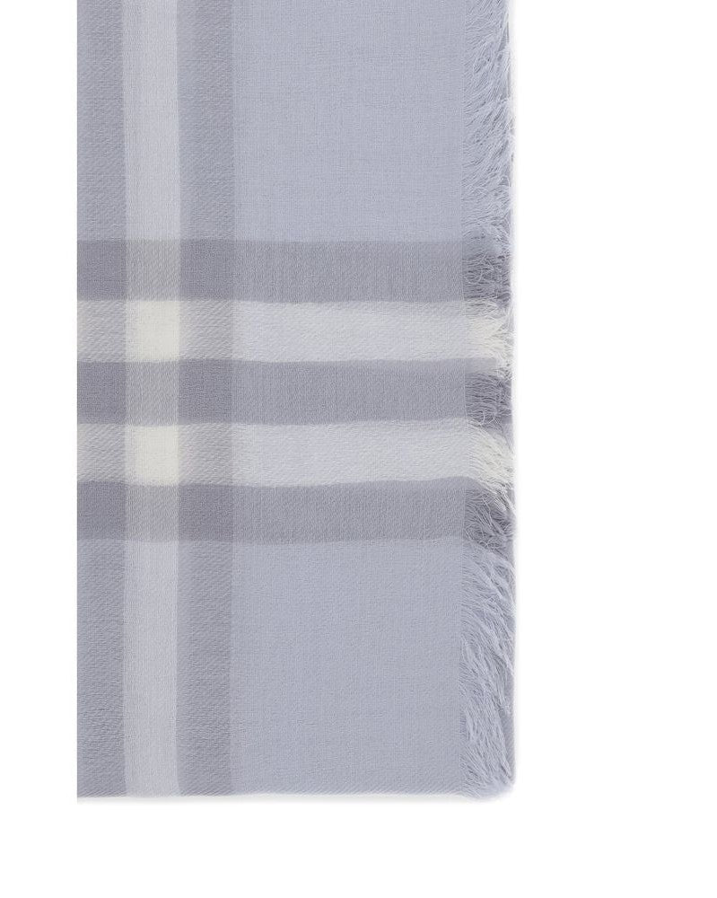 Burberry Light Blue Wool Scarf Glam Steals