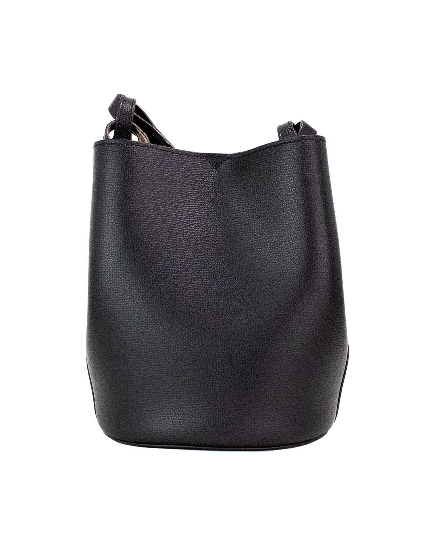 Burberry Lorne Small Haymarket Check Pebble Leather Bucket Handbag Black Purse Glam Steals