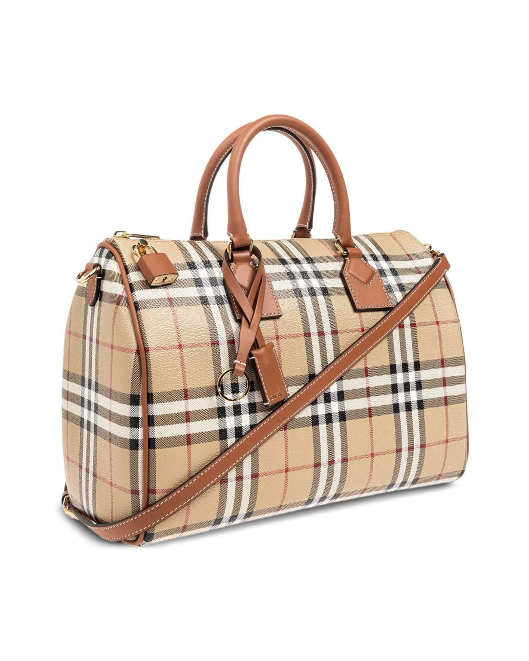 Burberry Medium Bowling Bag Glam Steals