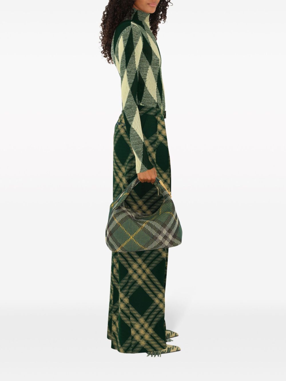 Burberry Medium Check Shoulder Bag Glam Steals