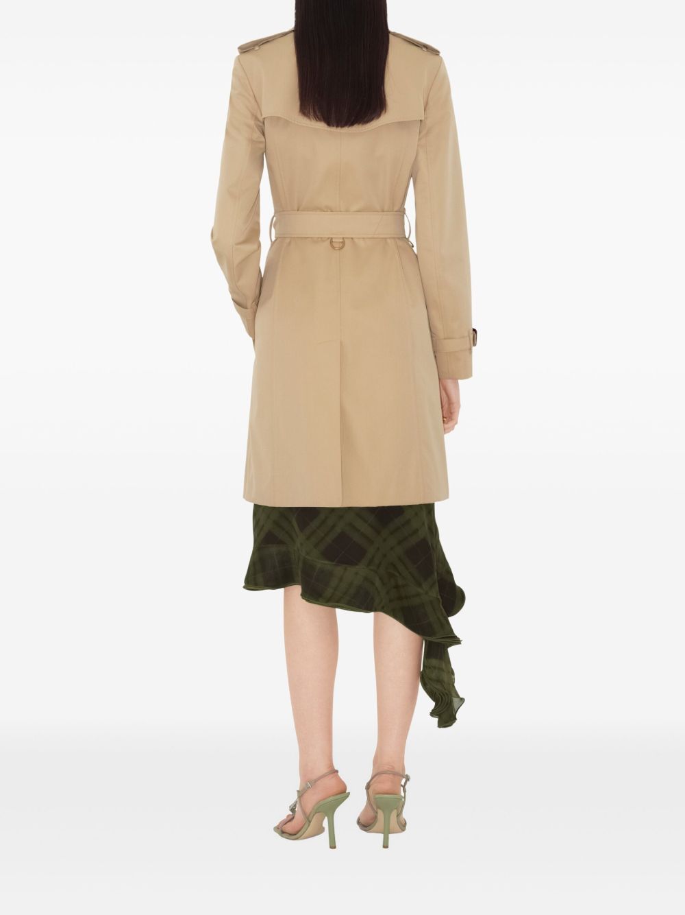 Burberry Mid Length Chelsea Heritage Trench Coat Glam Steals