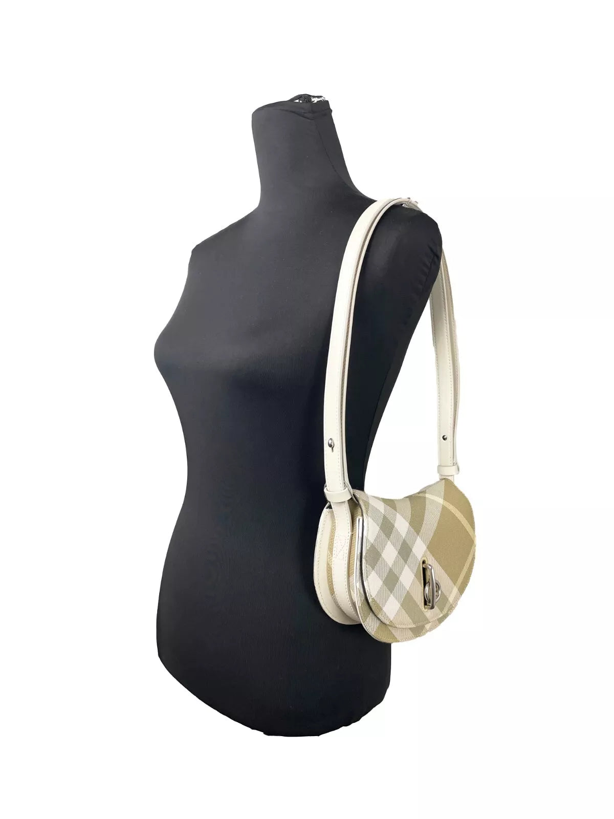 Burberry Mini Check Rocking Horse Crossbody Bag Purse Glam Steals