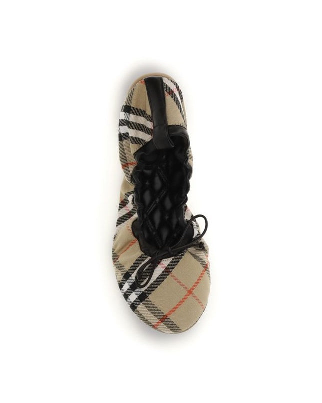 Burberry Multicolor Polyester Ballet Flats