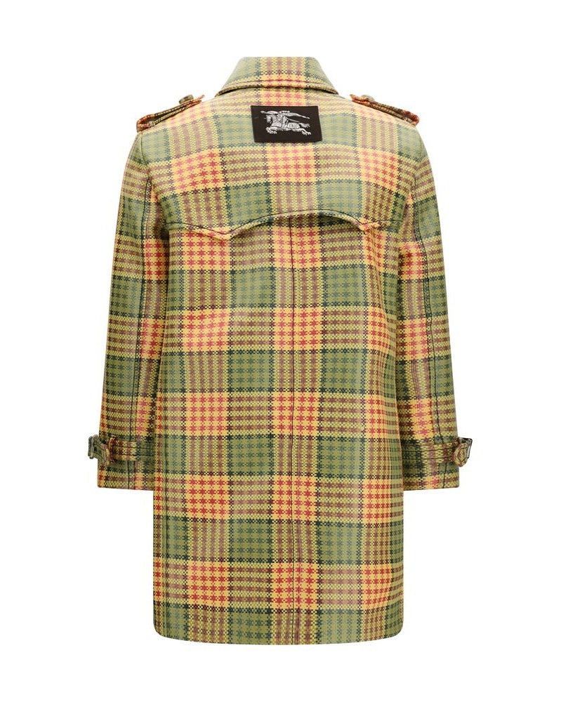 Burberry Multicolor Polyester Coat Glam Steals