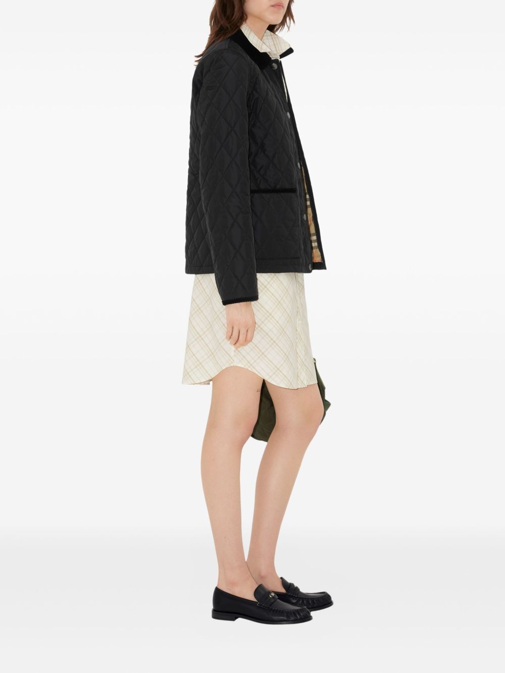 Burberry Nylon Quilted Jacket Glam Steals