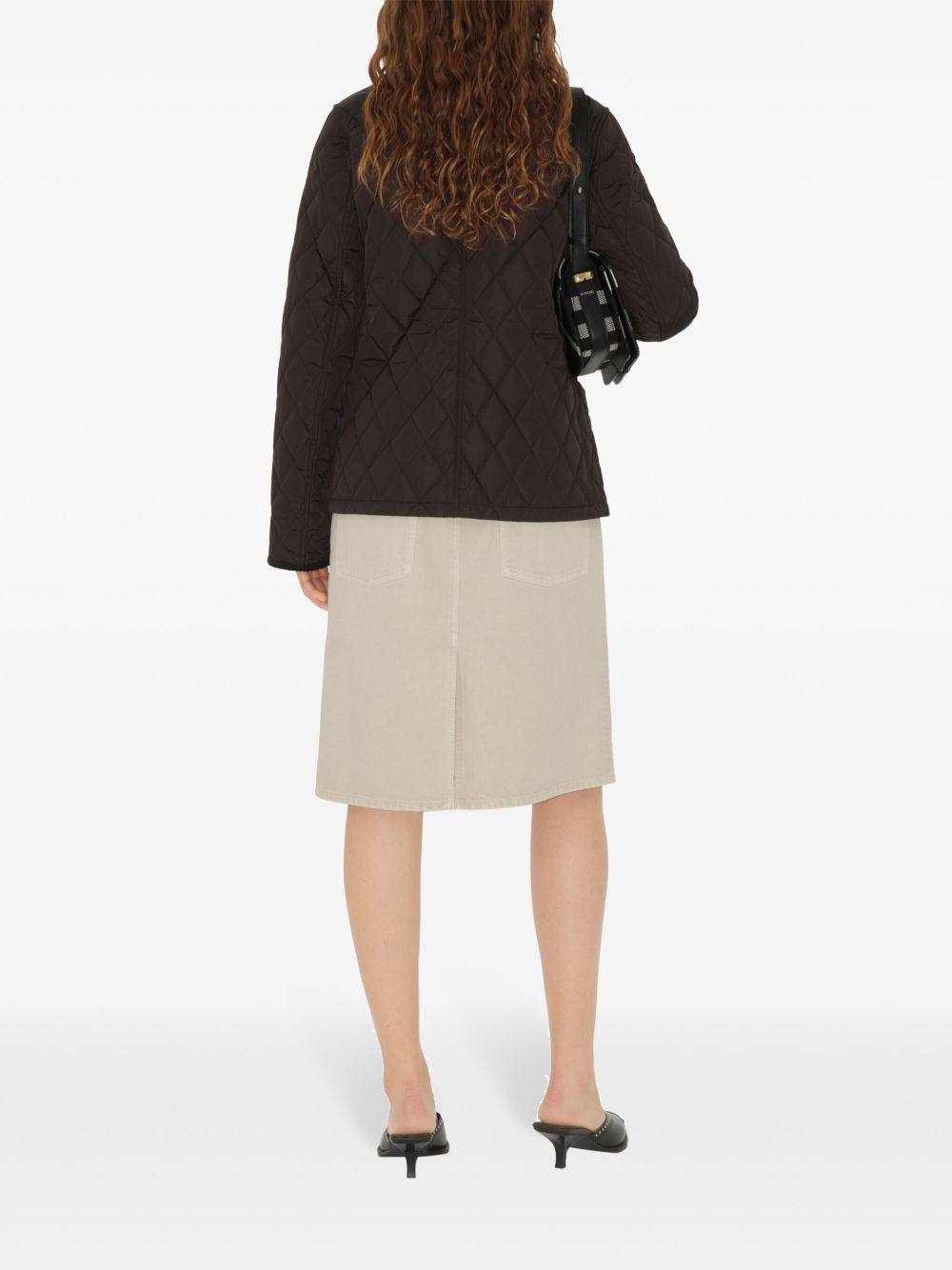 Burberry Nylon Quilted Jacket Glam Steals
