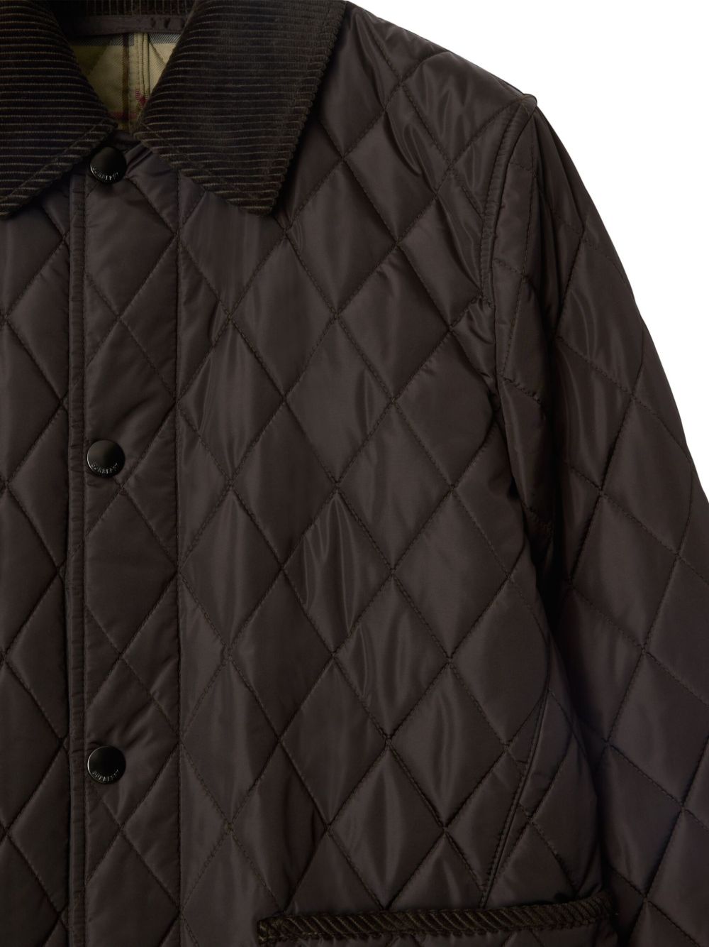 Burberry Nylon Quilted Jacket Glam Steals