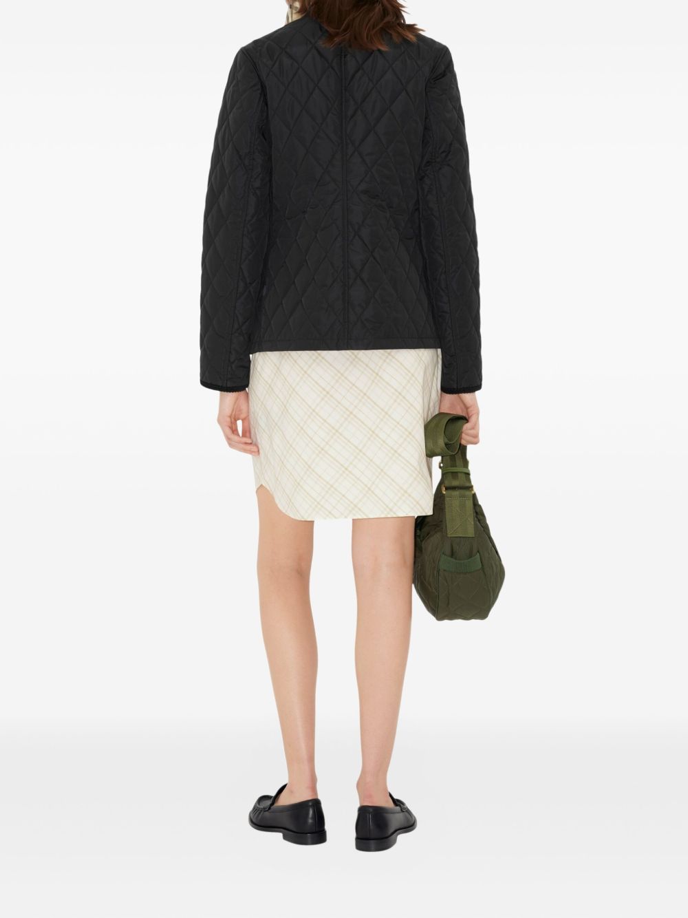 Burberry Nylon Quilted Jacket Glam Steals