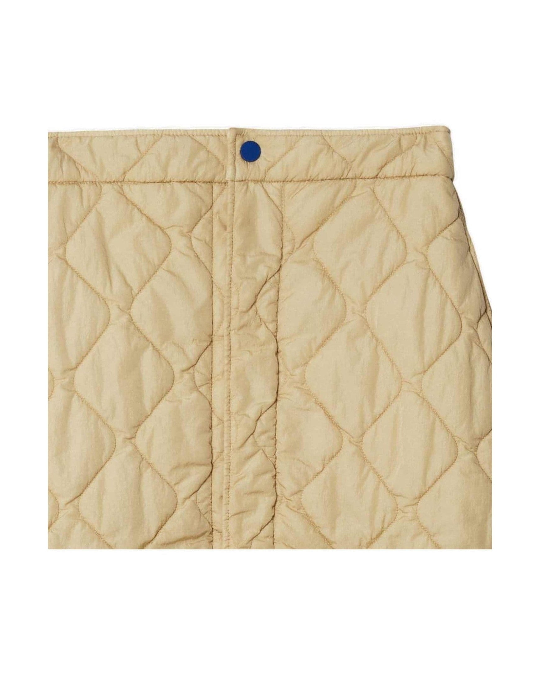 Burberry Quilted Mini Skirt Skirts