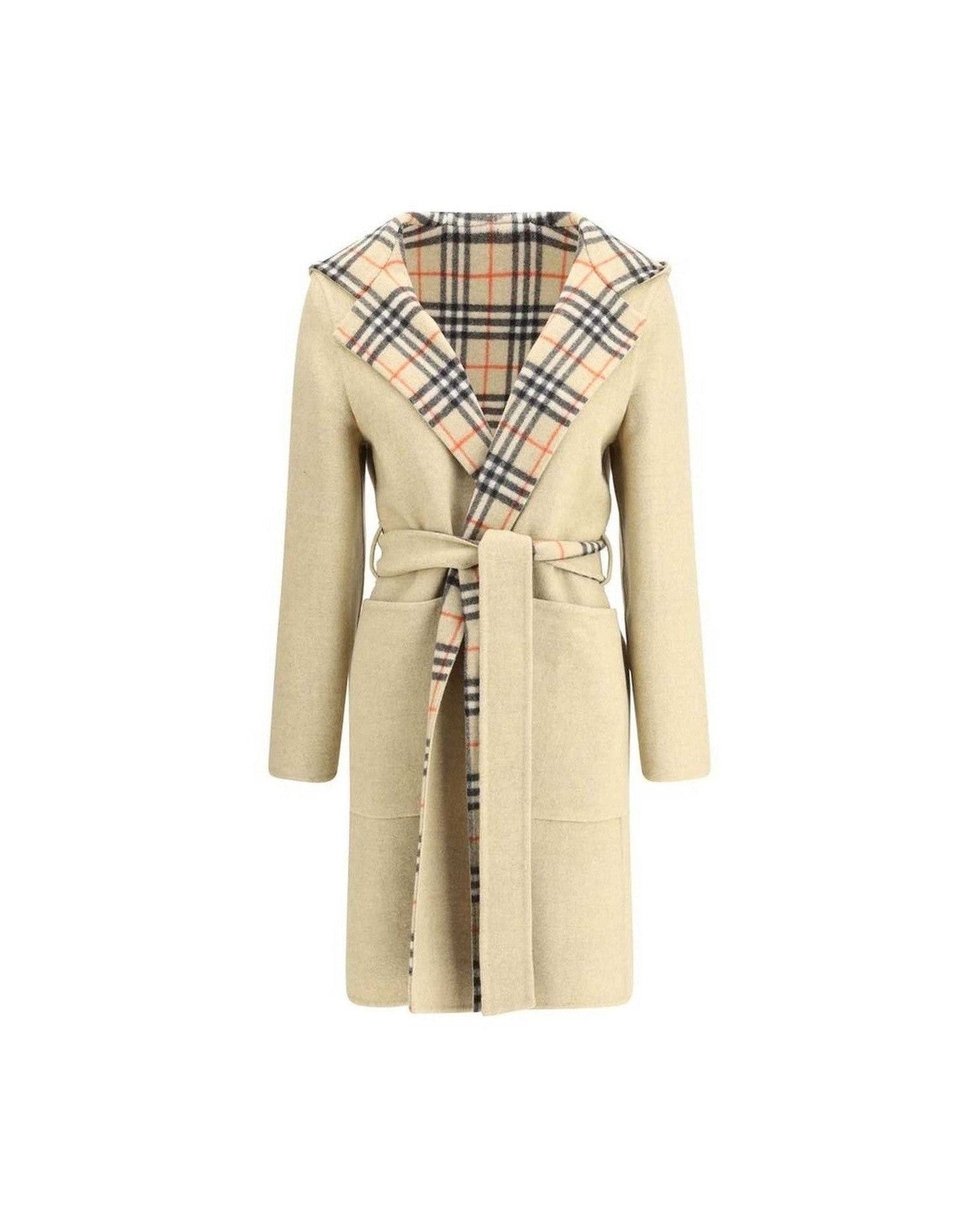 Burberry Reversible Wool Robe Coat Glam Steals