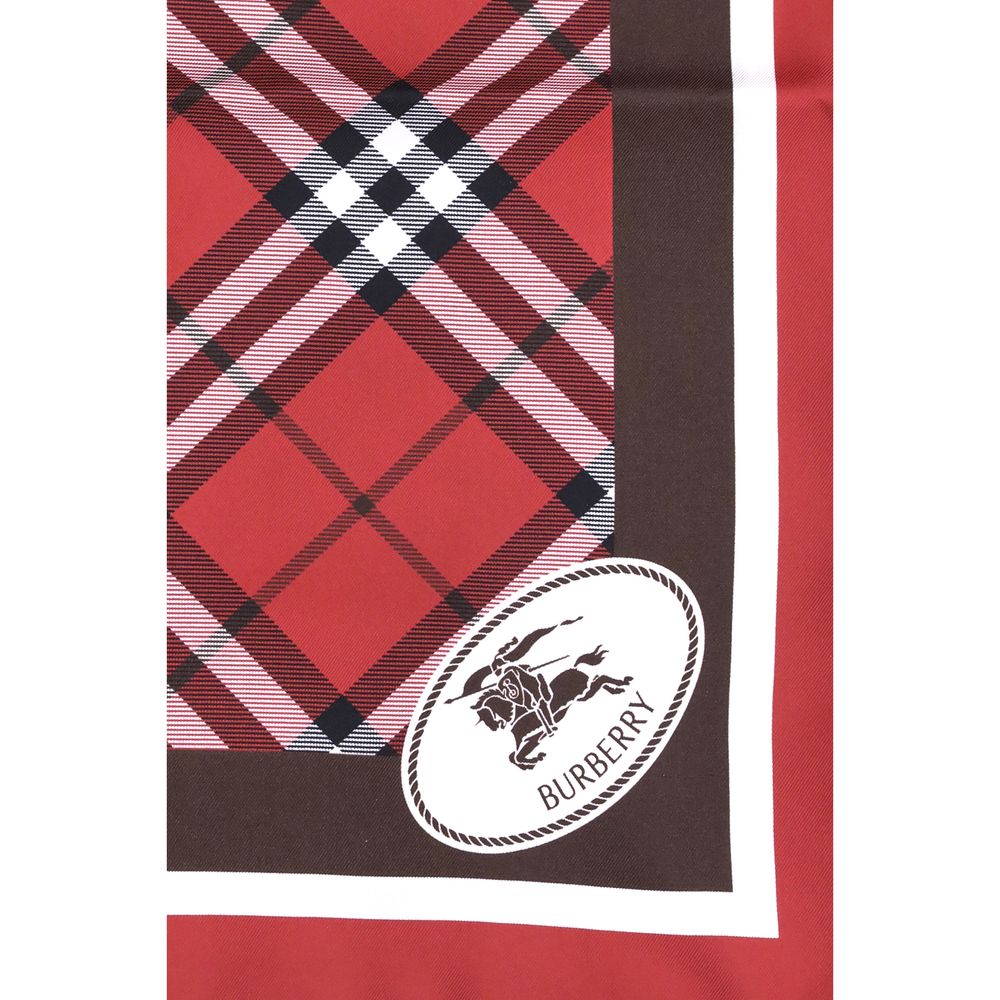 Burberry Silk Check Scarf Glam Steals