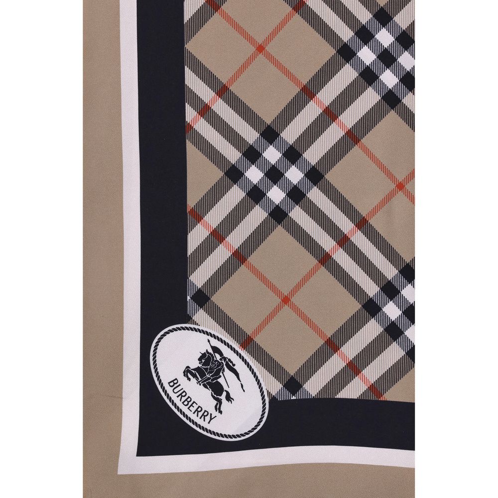 Burberry Silk Check Scarf Glam Steals