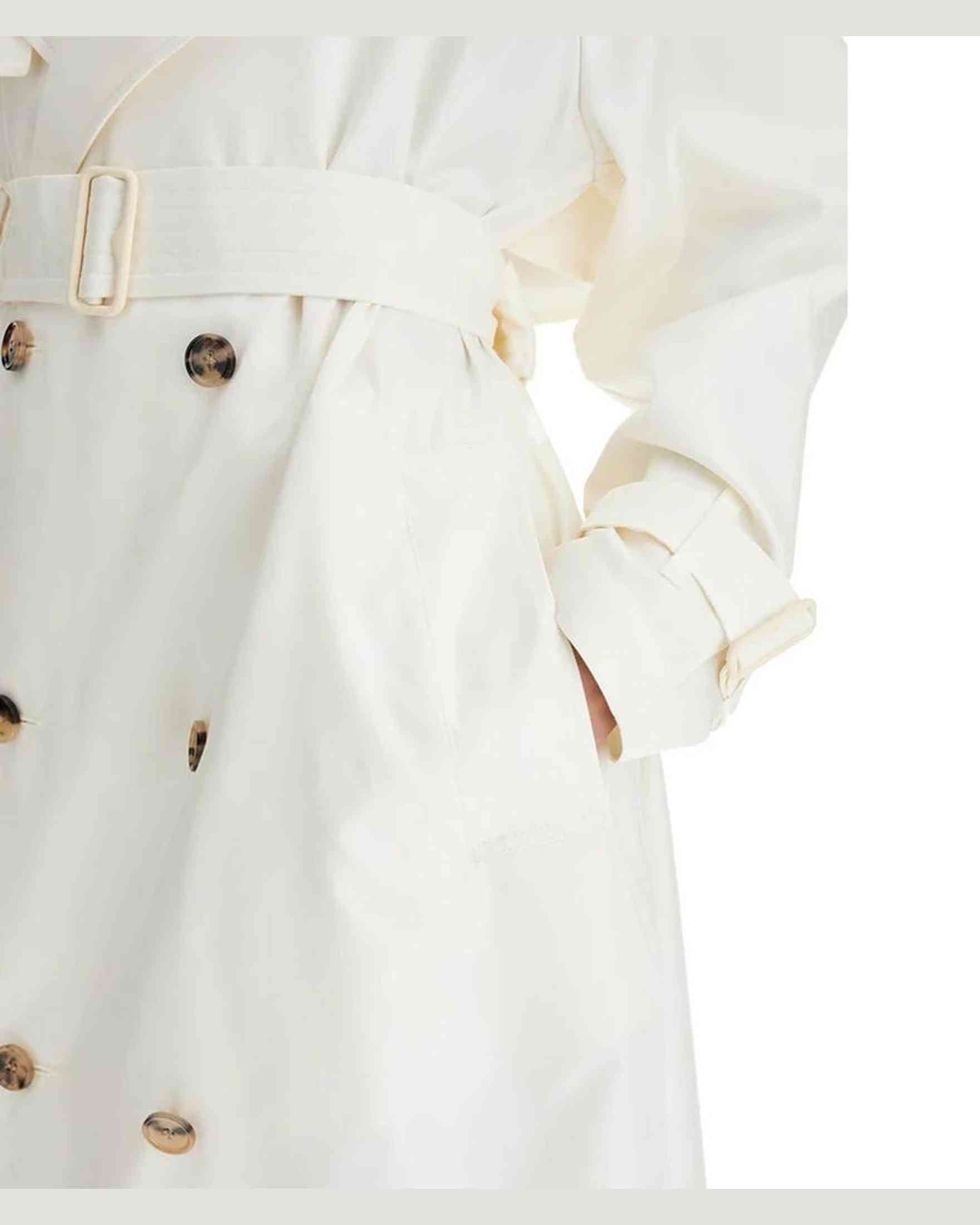 Burberry Silk Trench Coat Glam Steals