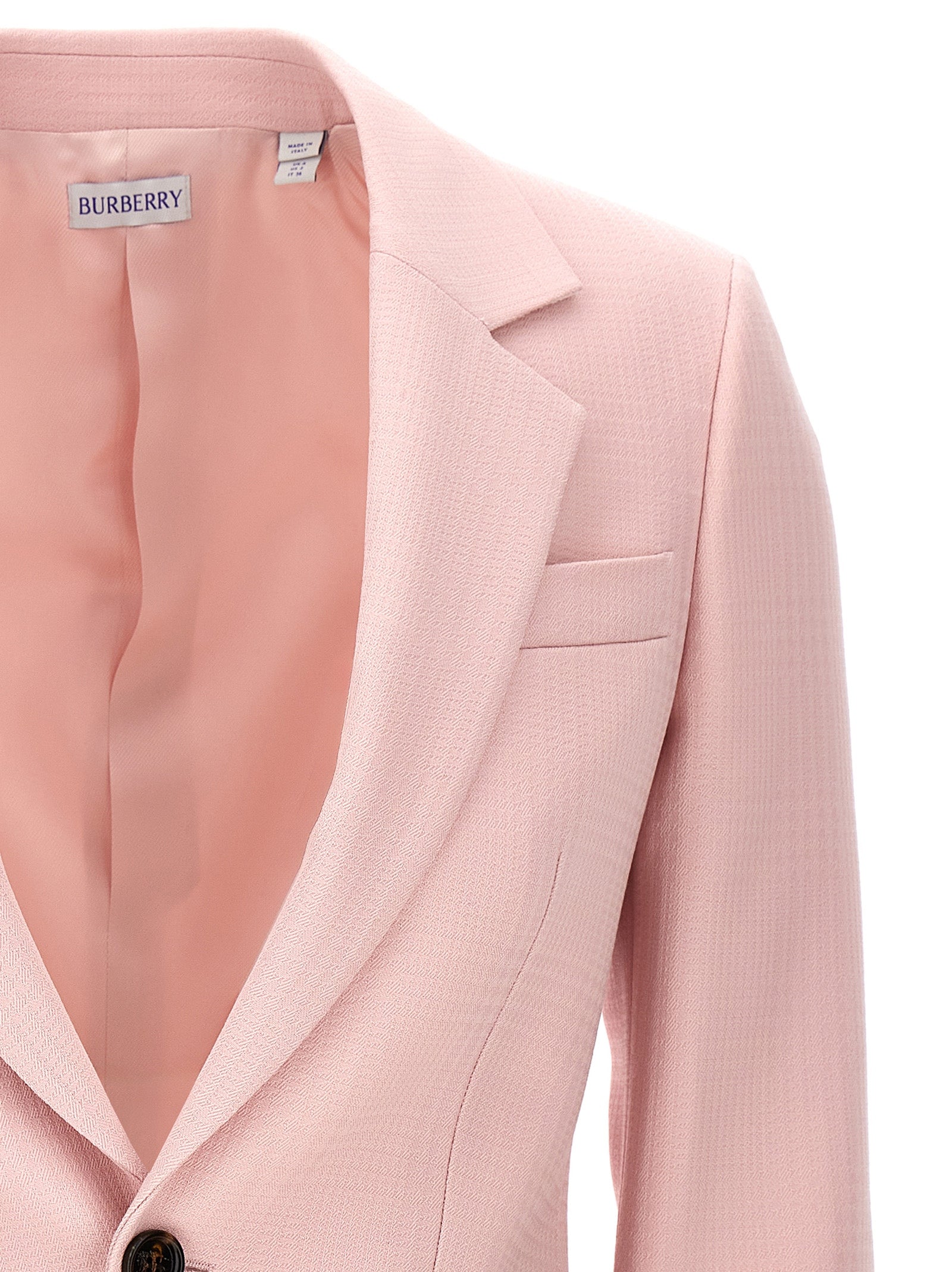 Burberry Single Breasted Tailored Blazer Glam Steals