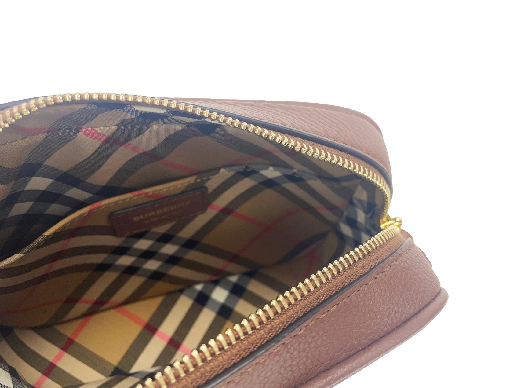 Burberry Small Leather Tan Camera Crossbody Tb Logo Bag Glam Steals