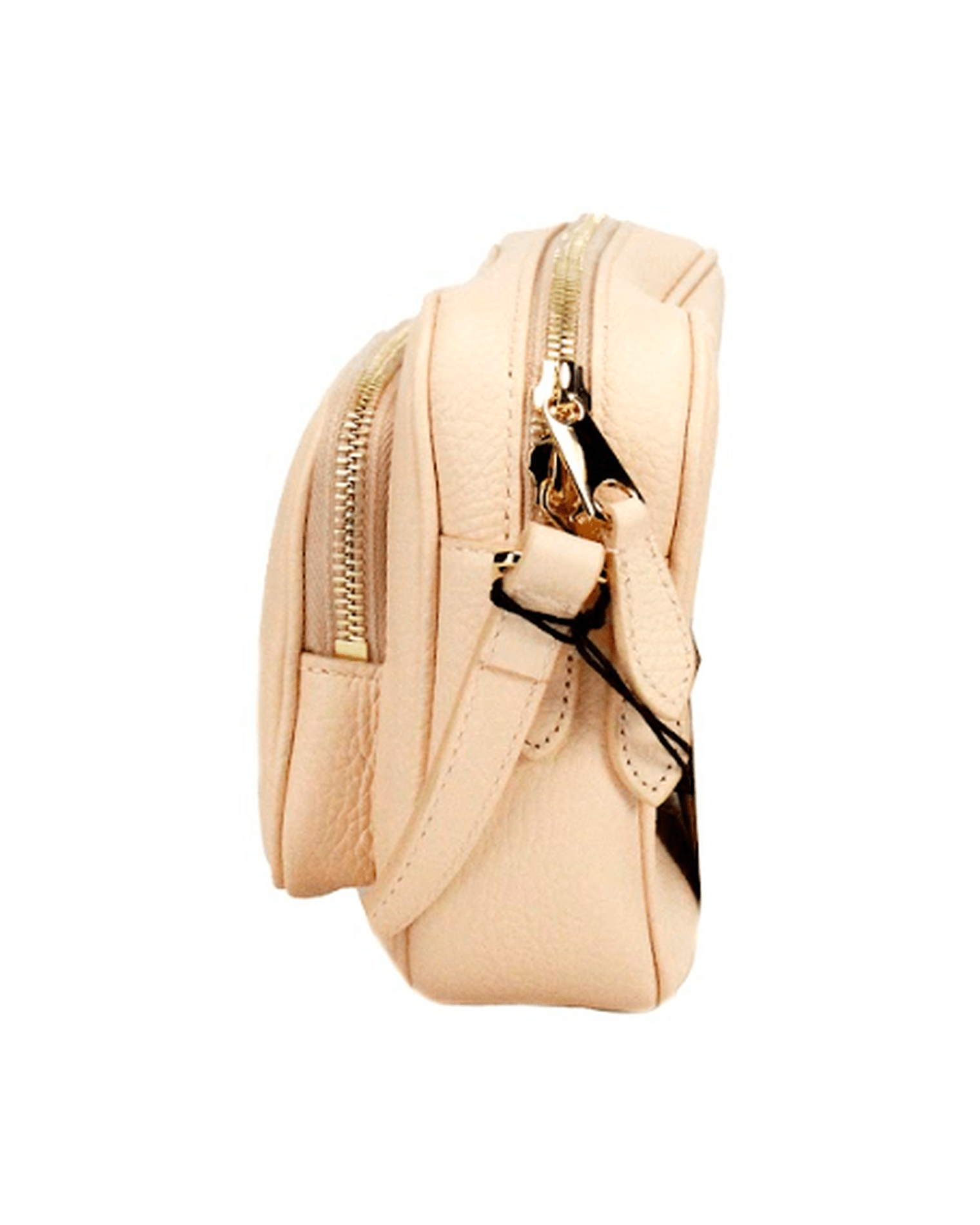 Burberry Small Branded Grainy Leather Camera Crossbody Peach Pink Bag Glam Steals