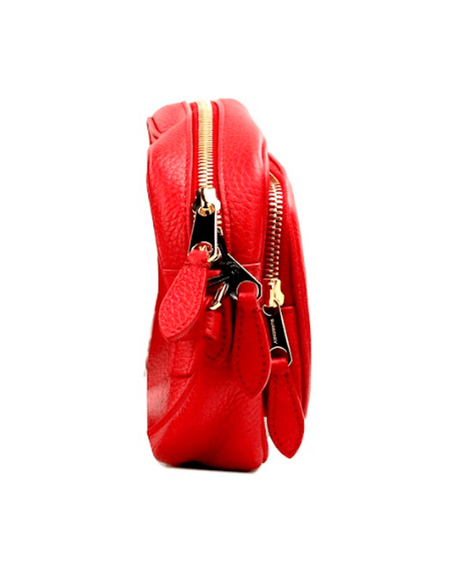 Burberry Small Branded Bright Grainy Leather Camera Crossbody Red Bag Glam Steals