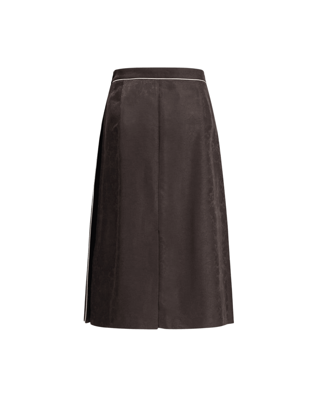 Burberry Sunflower Pleated Silk Skirt Glam Steals