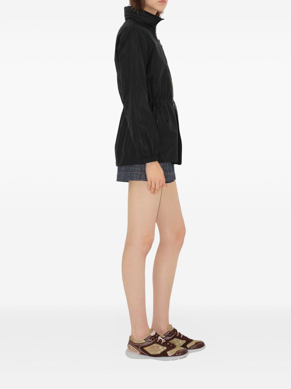 Burberry Vintage Check Trim Parka Coat Glam Steals
