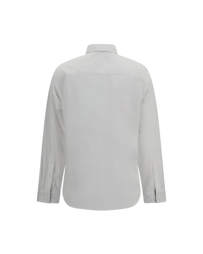Burberry White Cotton Dress Shirt Glam Steals